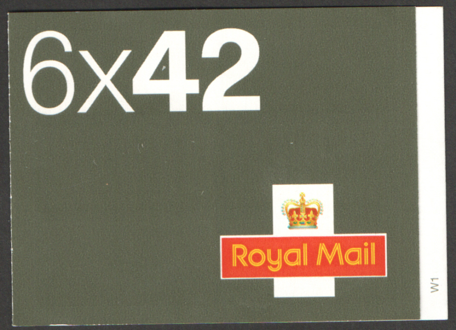 (image for) NA1 / SB4(2) Cyl W1 2002 Walsall 6 x 42p Self Adhesive Booklet - Click Image to Close
